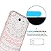 Galaxy J3 Emerge Case,J3 Eclipse Case,J3 Prime Case,J3 Mission Case,J3 2017/J3 Luna Pro/J3 Sol 2/Amp Prime 2 Case Clear with Screen Protector,Anoke Slim Fit Phone Cover for Samsung J3 Emerge Rose Gold