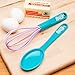 Zak Designs Lets Bake! Whisk and Spoon for Cooking with Kids, Princess Elsa