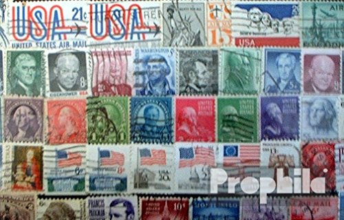Prophila Collection U.S. 50 various stamps (Stamps for collectors)