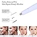 2 kinds of professional electronic pens to remove stains, Professional Skin Remover, Facial Cleanser, Beauty Machine (White)(US)
