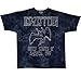 Liquid Blue Men's Led Zeppelin USA Tour 77 Tie Dye Short Sleeve T-Shirt