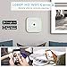 Wi-Fi Hidden Camera Spy Cam - Aisoul HD 1080P Wireless Indoor Security Camera with Motion Detection Alarming, PM2.5 Sensor(White)