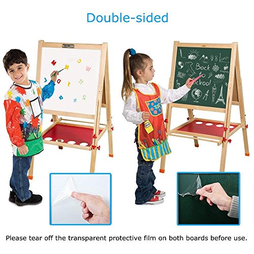 3 Arkmiido+Double+Sided+Whiteboard+Chalkboard+Accessories