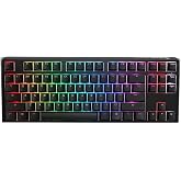 Ducky One 3 80% Mechanical Gaming Keyboard, Cherry Silent Red, RGB, Black | 80% mechanical gaming keyboard, hot-swap switches, Quack Mechanics, PBT doubleshot keycaps, RGB