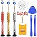 13 Pcs Cell Phone Repair Tool Kit for iPhone Precision Screwdriver Set with Magnetizer/Demagnetizer Tool & Opening Pry Tools for iPhone X/8/8 Plus, 7/7Plus,6P/6S/6/5S/5/5C/4S/4/SE,iPod,iTouch