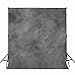 Kate 6.5ft(W)x10ft(H) Texture Portrait Photography Backdrops for Photographers Microfiber Black Abstract Photo Backdrop