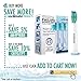 2 Series Plaque Control Brush Head - Generic Philips Sonicare Replacement Tootbrush Heads for 2 Series Plaque Control Brush Head - 4 Pack ( Fit: HX6211 HX6218 )