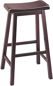 ACME Gaucho Bar Stool (Set-2) - 0 - Walnut - 29" Seat Height