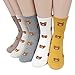 Japaness Licensed Character Socks (Rilakkuma Crew 5pairs (FP))