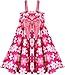 Bonny Billy Girl's Dresses Suspender Flower Print Children Cotton Sundress