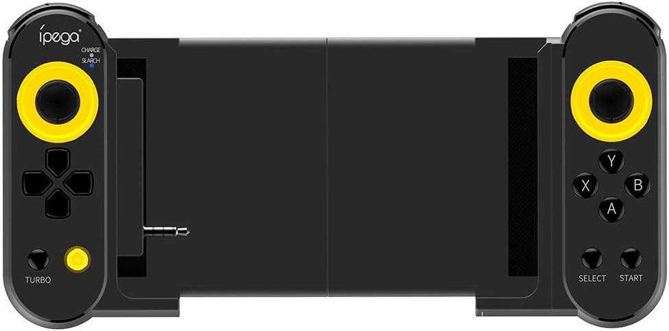 Samury Phone Tablet Games Controller PG-9167 Wireless Bluetooth 4.0 Games Controller Joystick Gamepads Compatible with iPhone XR XS 11 Fits iOS/Android Smart Phone Tablet Length 135-250mm