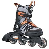 K2 Skate Raider, Black Orange, 4-8