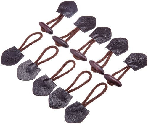 Mitsumi button duffel button pegging 40mm col. Tea five sets set