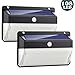 Solar Lights Outdoor, Feob Upgraded Super Bright 108 Led Motion Sensor Security Light with 270° Wide Angle, 3 Modes Wireless Waterproof Solar Wall Lights for Front Door, Garage, Deck, Porch(2 Pack)