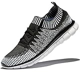 TIANYUQI Men's Walking Shoes Lightweight Breathable Lace-up Fashion Sneakers