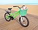 Colorbasket 01457 Junior Front Handlebar Wicker Bike Basket, Green