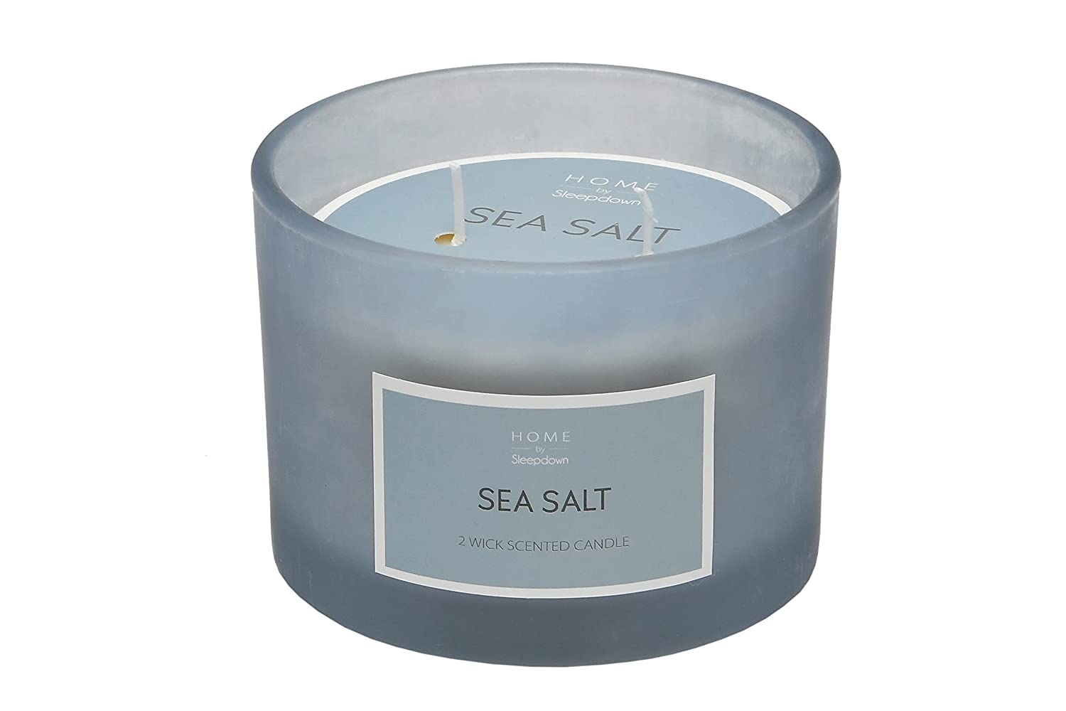 Sleepdown Core 2 Wick Candle Jar - Sea Salt - 340g