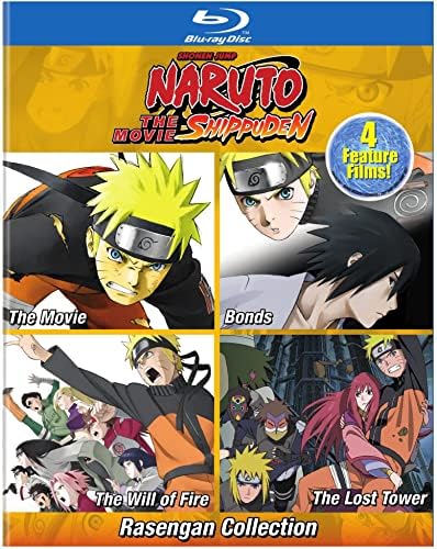 Amazon.com: Naruto Shippuden The Movie Rasengan Collection (4pk