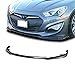 PULips(HYGE13KSFAD) KS Style Front Bumper Lip, Poly-Urethane, Flexible, Unfinished (Hand Prep And Painting Required), compatible with Hyundai Genesis Coupe 2013-2016