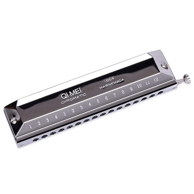 Chromatic Harmonica 16 Holes 64 Tones Mouth Organ Amazon.in Electronics