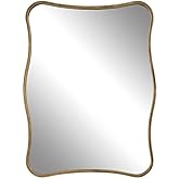 Uttermost 09930 Pavia - Curvy Vanity Mirror-36.25 Inches Tall and 27.5 Inches Wide