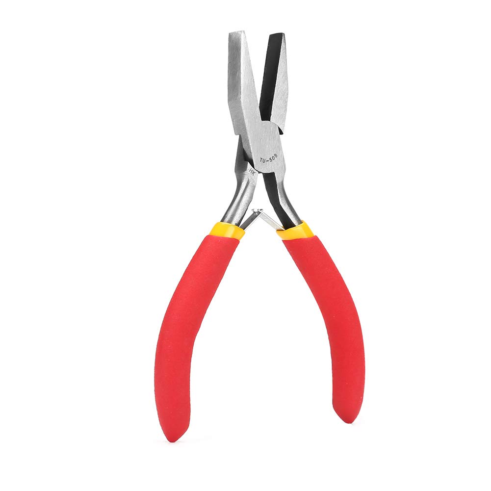 Needle Nose Pliers with Comfort Grip Handles Non-Serrated Jaws for Bending Wire and Small Object Gripping