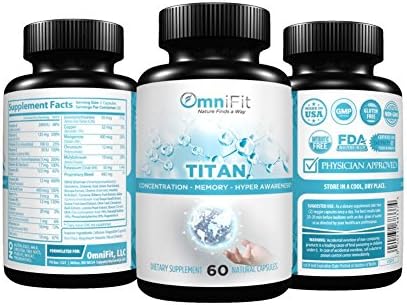 Premium 100% All-Natural Brain Boosting Support – Maximum Concentration, Memory, Focus & Clarity! Strongest Nootropic w/DMAE, Olive Leaf, GABA, Bacopa and More! - 60 Veggie Caps