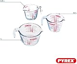 Pyrex 912S992/7041 Jug Set Glass Transparent Borosilicate Heat Resistant view 4