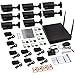 【2018 update】 OOSSXX 8-Channel HD 1080P Wireless Network/IP Security Camera System(IP Wireless WIFI NVR Kits),8Pcs 960P 1.3 Megapixel Wireless Indoor/Outdoor IR Bullet IP Cameras,P2P,App,No HDD