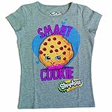 Shopkins girls Tee shirt with smart Kooky Cookie character