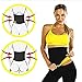 Tuesdays2 Hot Sweat Neoprene Shapers Slimming Belt Waist For Weight Loss Women & Men (Black, XXL)