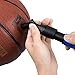 Miracol Dual Action Ball Pump with 6 Standard Needles, Cloth Storage Pouch and Pressure Gauge, Best for Basketball, Volleyball, Soccer, Football and other Inflatable Sports Balls