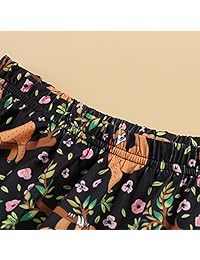 Fancyqube (TM) de la dama retro impresión floral plisada Midi Falda