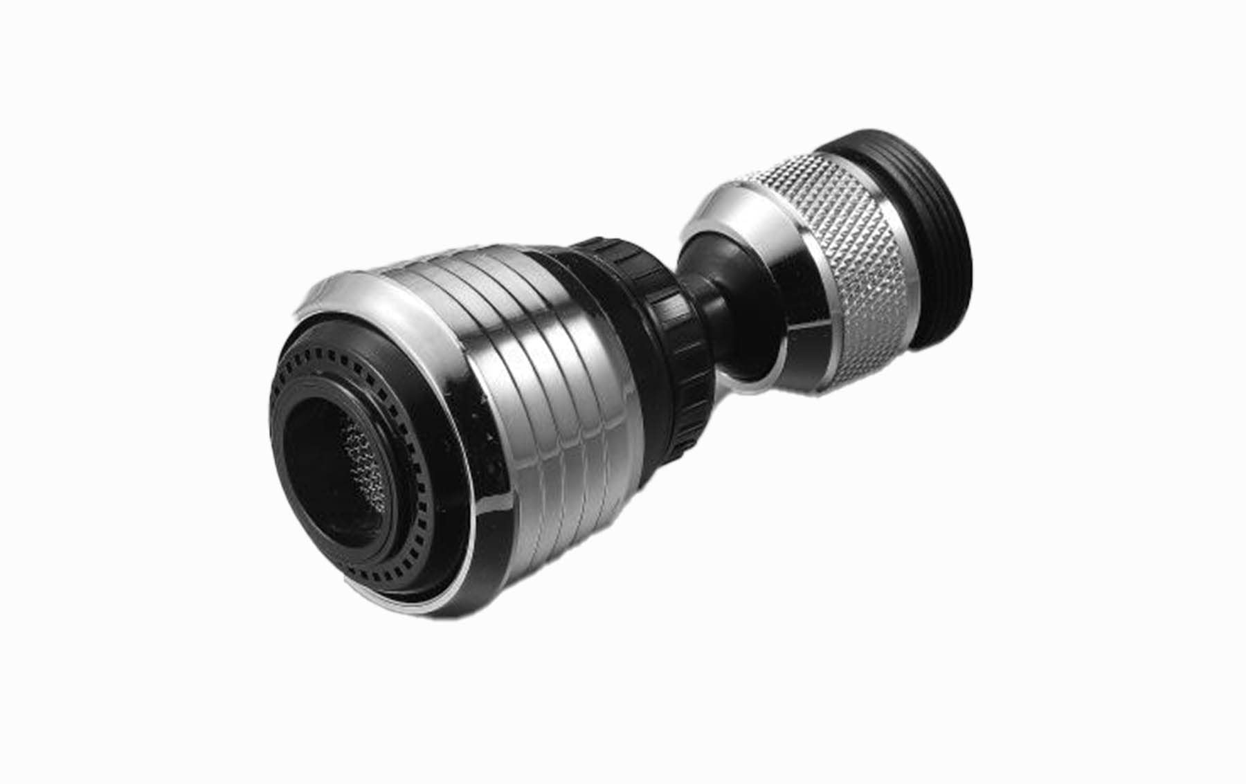 MAWANS 360 Rotate Swivel Water Saving Tap Aerator Nozzle Filter Adapter, Diffuser Kitchen Sink Bathroom tap Spray Head, Faucet Bubbler, Filter with Nozzle Adapter, M22 External, M24 Internal Thread