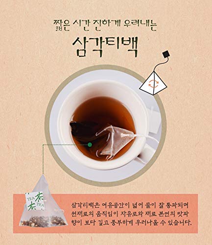 Organic Bitter Melon Tea, Bitter Gourd, 유기농 여주차 1.2g 30 Tea bags, Korean 100% - Thumbnail 2