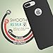 MoKo Case for iPhone 7 Plus - Slim Fit Shockproof Liquid Silicone Gel Rubber Protective Case Soft Touch Back Cover for iPhone 7 Plus, BLACK