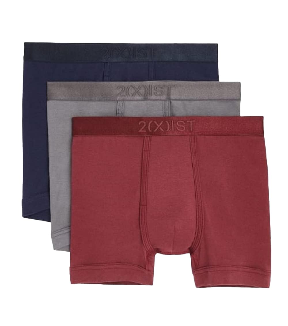 Photo 1 of 2(X)IST Men's Pima Cotton 6.5'' Boxer Brief 3-Pack