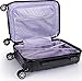 Utopia Home 20-Inch ABS Lightweight - Carry On Spinner Luggage - Black