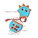 Osye Newborn Baby Crochet Knitted Outfit Dinosaur Costume Set Photography Photo Props, Blue