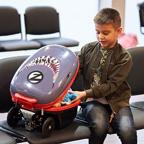 ZincFlyte Scooter/Suitcase Flyte 18in Midi Snapper The Shark in