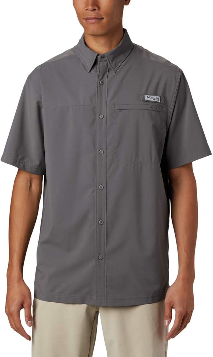 Columbia Men's Grander Marlin Woven SS: Clothing