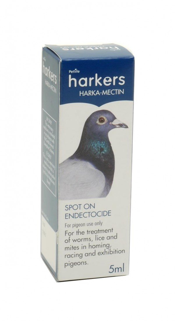 Petlife Harkers Harka-Mectin Spot on Drops for Pigeon, 5 ml