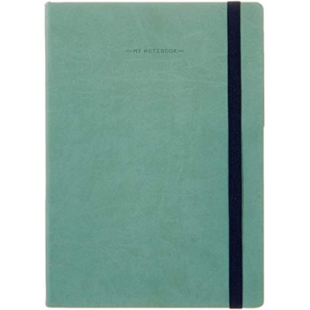 Legami MYNOT0135 Large Notebook, White Sheet, Vintage Green