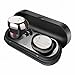 2019 Update True Wireless Earbuds Bluetooth Headphones, HAOMUK Bluetooth Headset with Charging Case, Noise Cancelling Sweat Proof in-Ear Earphones with Built-in Microphone for Business Running Sport