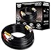 Night Owl 100' in-Wall Rated Video/Power/Audio Extension Cable, Black (CAB-UL2-100VPA)