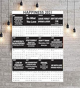 Accuprints Planner Organizer Reminder 18x25 Inch Wall Calendar 2021 For Wall For Office Home Table Kids All Year Students School Girls Room India Planning New Marking Quotes Amazon In Office Products Wall Organizer With Calendar