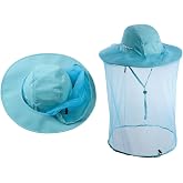 Beekeeper Head Hat,Bee Keeping Veil Net,Bug Gnat,Mosquito Fishing Gardening | Sun Nylon Polyester,Foldable Packable Mesh,Outdoor Protection,Dog Grooming Costume Bonnet,Keepers Mask Crown Men Women
