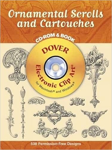 Ornamental Scrolls And Cartouches Book Cd Dover Electronic Clip Art Syracuse Ornamental Company 9780486996516 Amazon Com Books