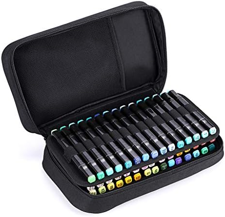 Amazon.com: Tombow 56204 Zippered Marker Storage Case, Black