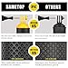 Sametop Floating Hand Grip Waterproof Handle Floaty Handler Compatible with GoPro Hero 9, 8 Black, Hero 7, 6, 5, 4, Session, 3+, 3, 2, 1, Hero (2018), Fusion, DJI Osmo Action Cameras